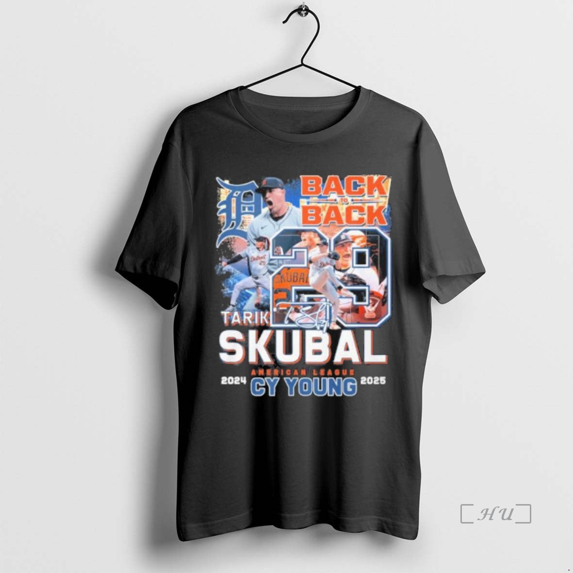 Officials Back 2 Back Tarik Skubal Al Cy Young 2024 2025 Signature Premium T Shirts Hoodie, Sweatshirt | InkNestWear.com