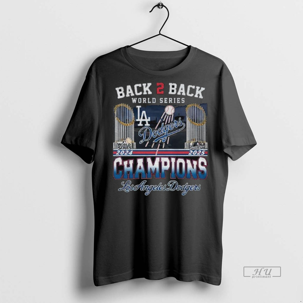 Officials Back 2 Back World Series Champions 2024 2025 Los Angeles Dodgers Mlb Baseball Premium T-Shirts, Hoodie, Sweatshirt