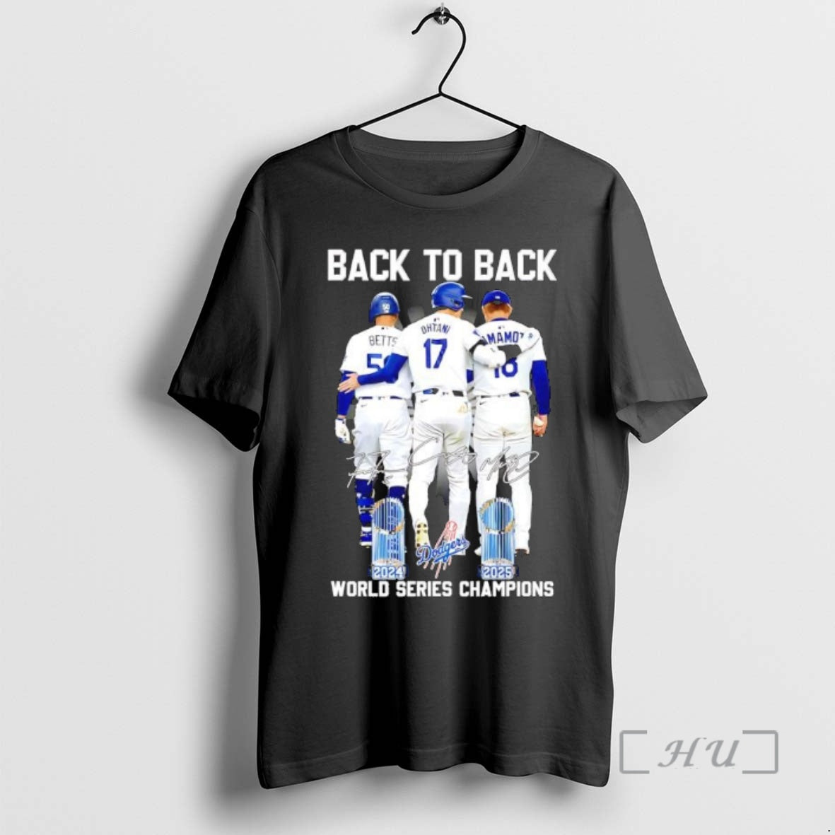Officials Back To Back 2024 2025 World Series Champions Shohei Ohtani Yoshinobu Yamamoto Mookie Betts T-Shirts, Hoodie,...