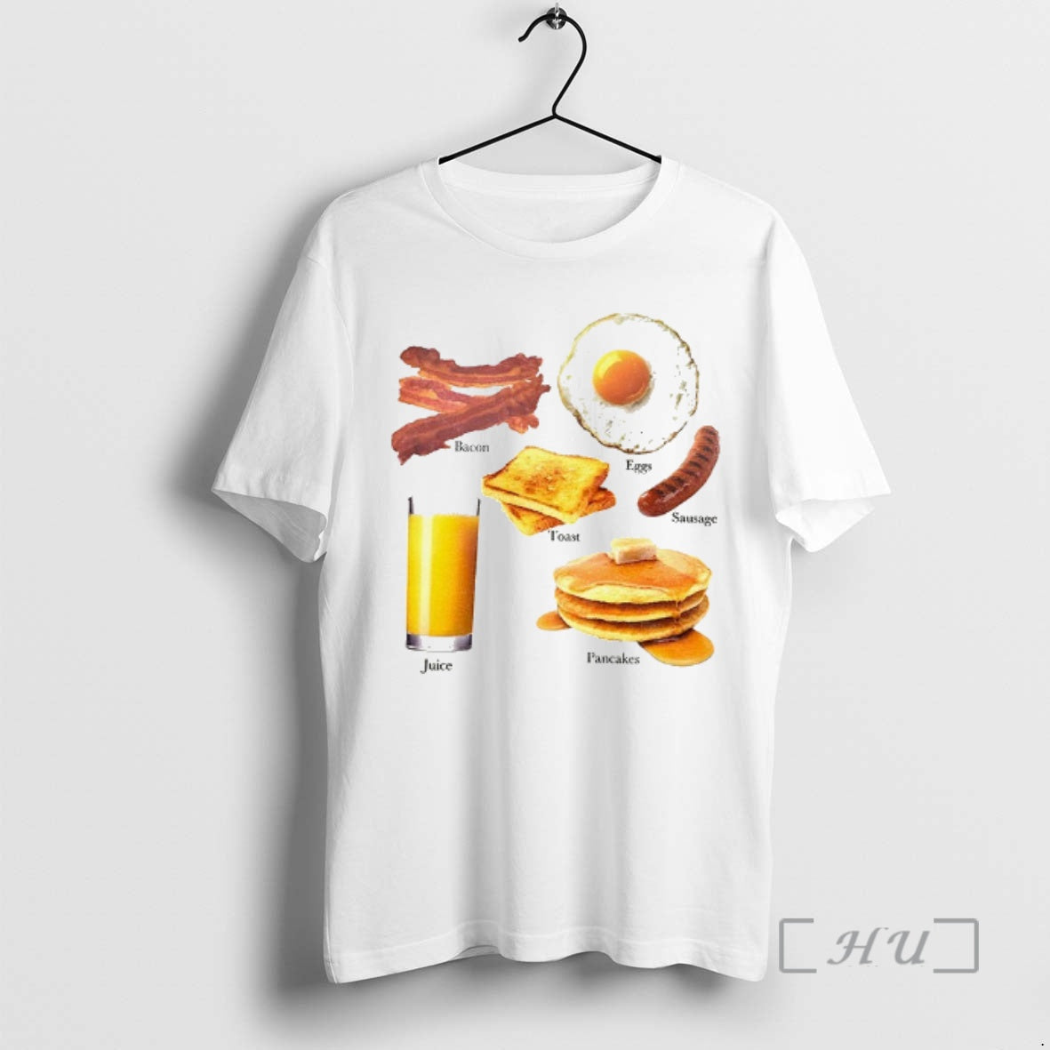 Officials Bacon Eggs Toast Sausage Pancakes Juice Food T-Shirts, Hoodie, Sweatshirt | InkNestWear.com