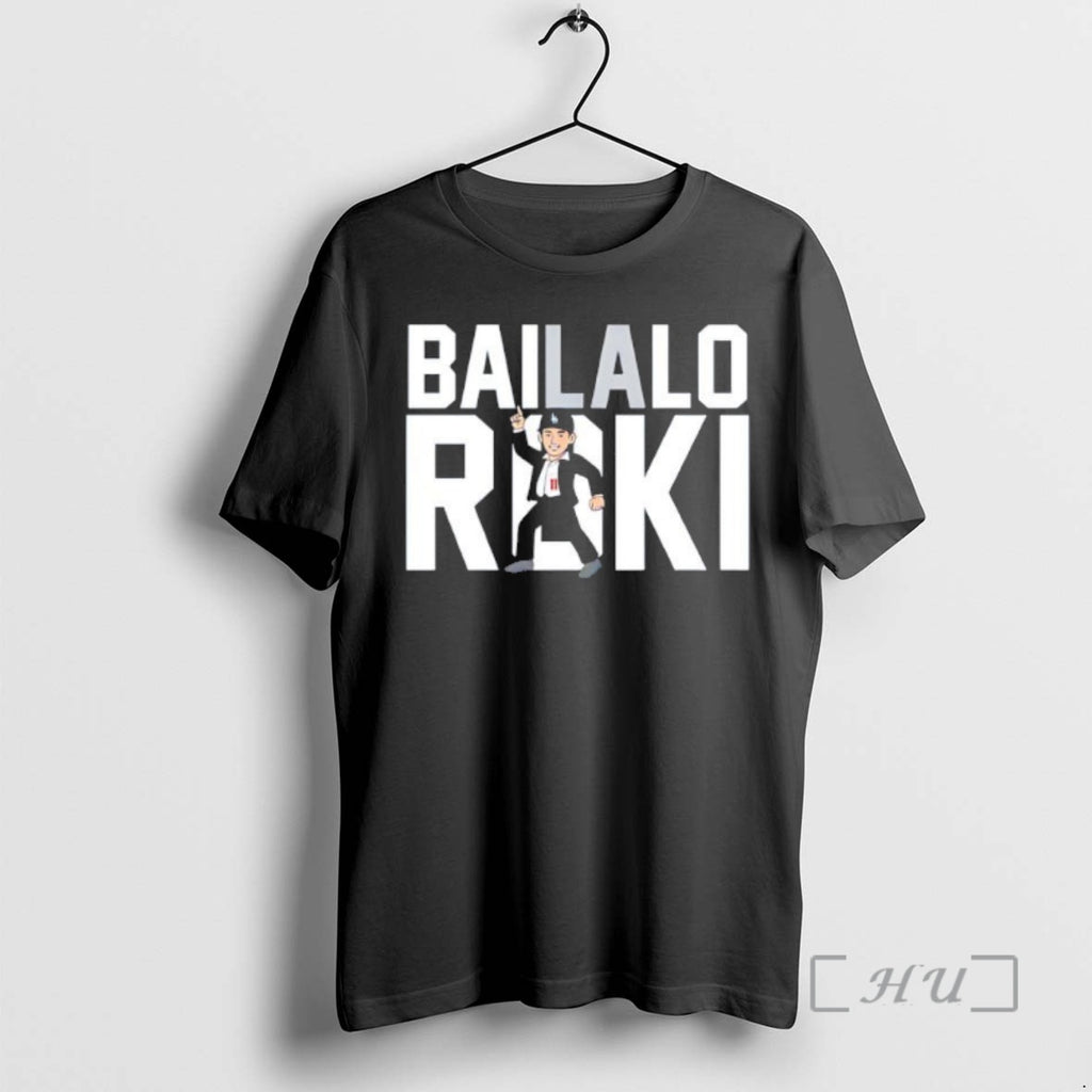 Officials Bailalo Roki Los Angeles Dodgers Black T-Shirts, Hoodie, Sweatshirt | InkNestWear.com