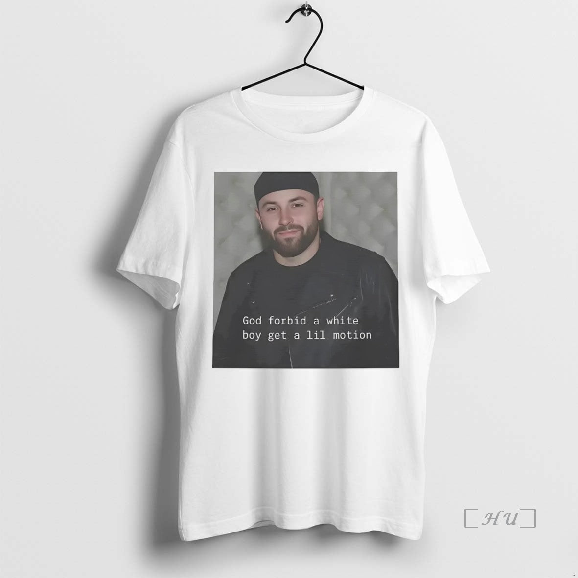 Officials Baker Mayfield God Forbid A White Boy Get A Lil Motion T-Shirts, Hoodie, Sweatshirt | InkNestWear.com
