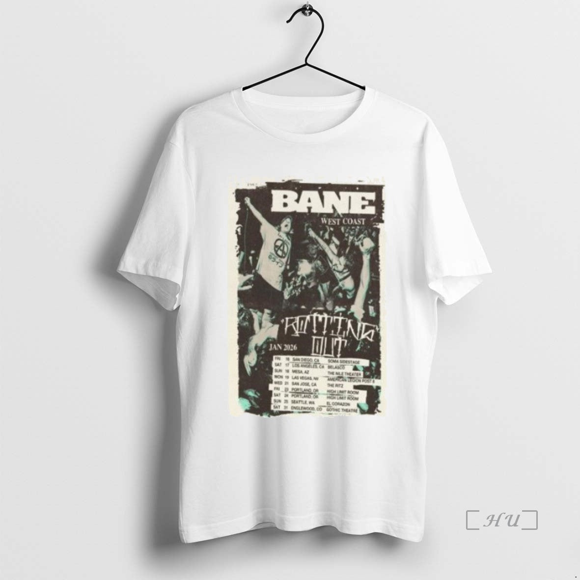 Officials Bane West Coast January 2026 Circle White T-Shirts, Hoodie, Sweatshirt | InkNestWear.com