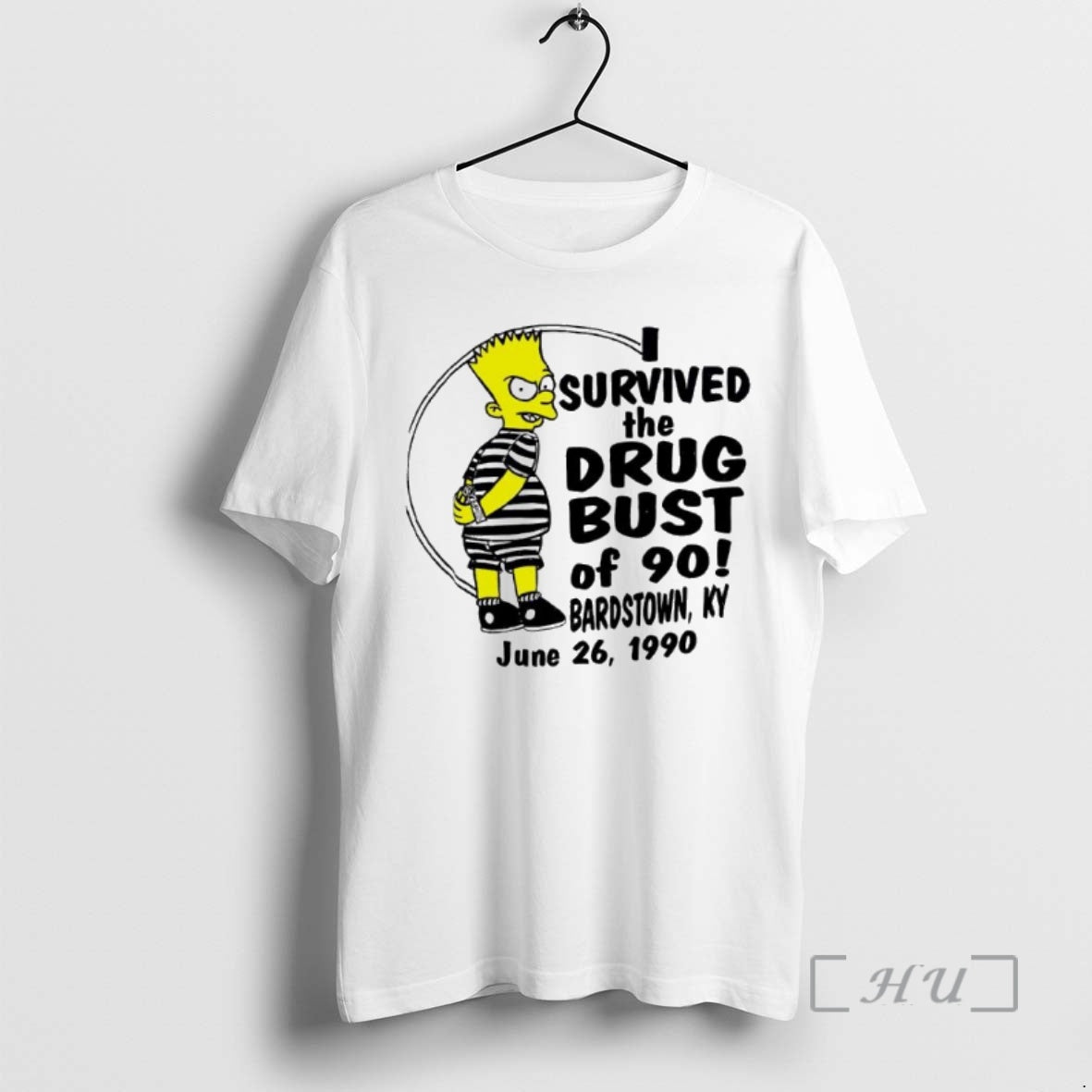 Officials Bart Simpson I Survived The Drug Bust Of 90 Bardstown Ky June 26 1990 T-Shirts, Hoodie, Sweatshirt