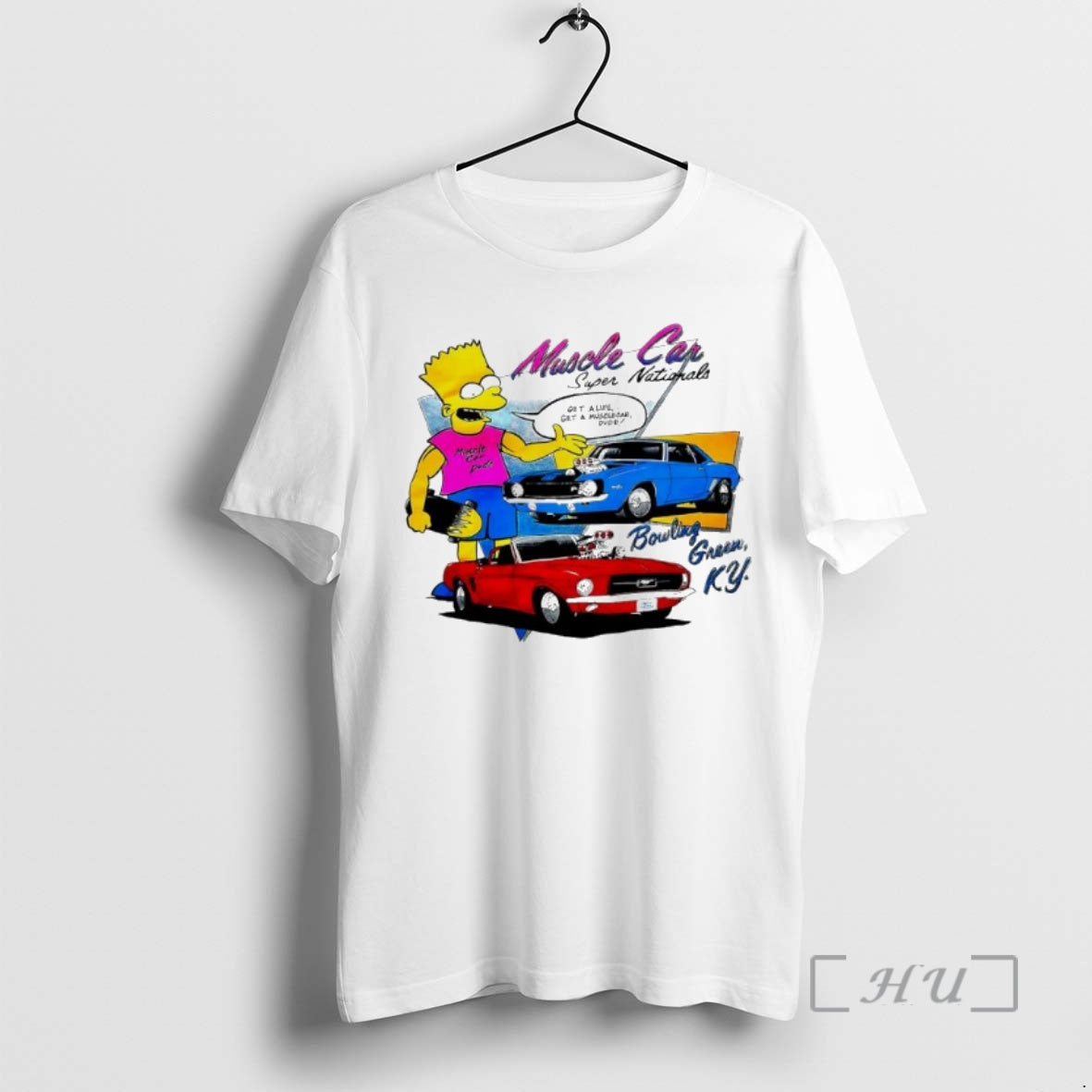 Officials Bart Simpson Muscle Car Super Nationals Bowling Green Ky T-Shirts, Hoodie, Sweatshirt | InkNestWear.com