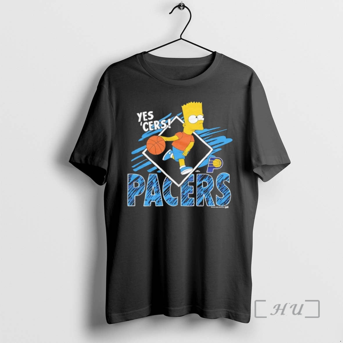 Officials Bart Simpson Yes Cers X Indiana Pacers Basketball T-Shirts, Hoodie, Sweatshirt | InkNestWear.com