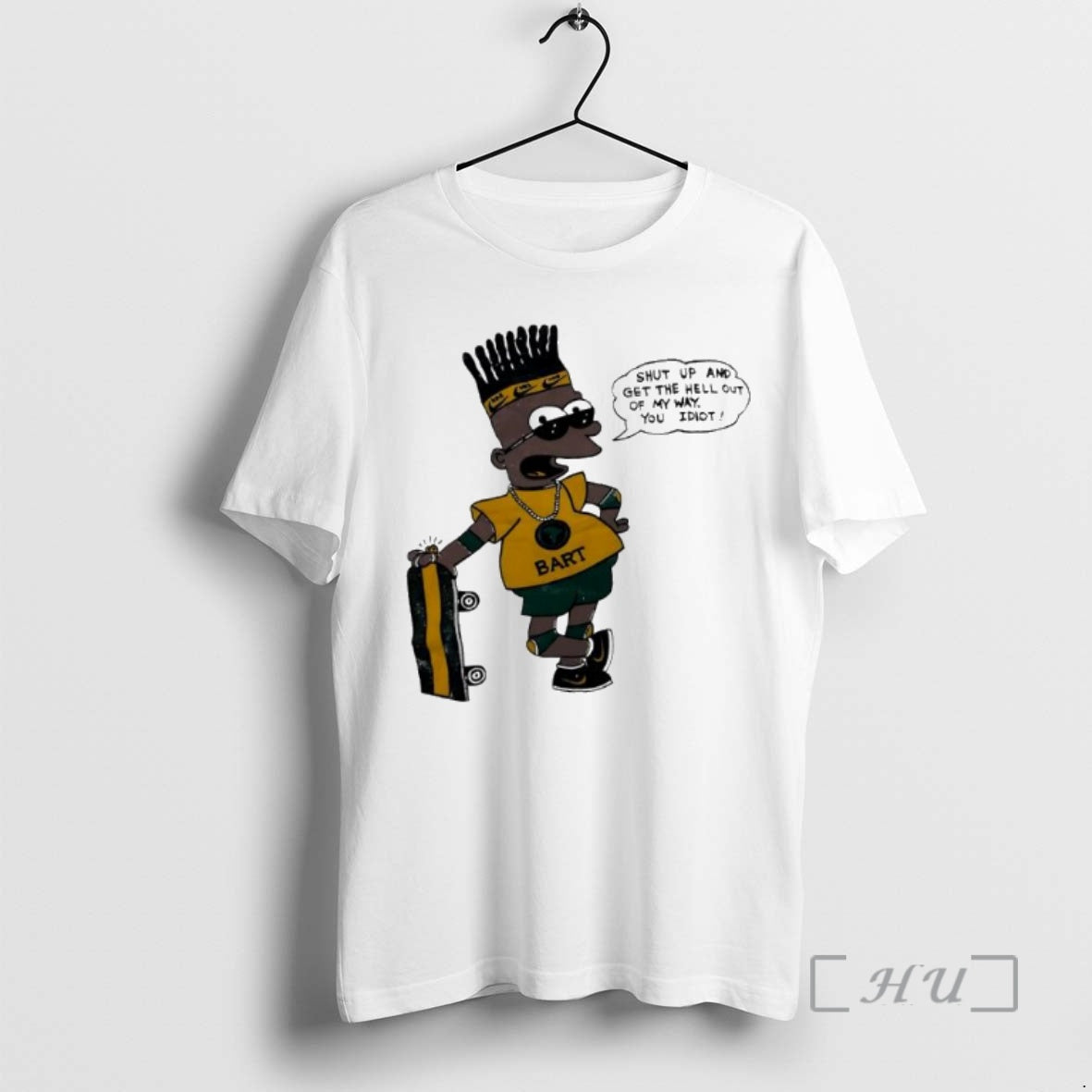 Officials Bart Simpson Shut Up And Get The Hell Out Of My Way You Idiot T-Shirts, Hoodie, Sweatshirt | InkNestWear.com