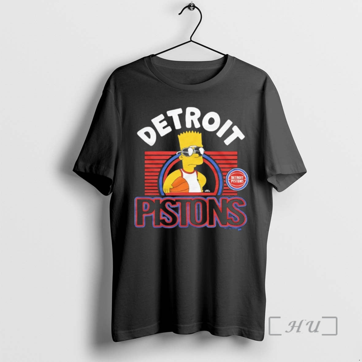 Officials Bart Simpson X Detroit Pistons Nba Basketball T-Shirts, Hoodie, Sweatshirt