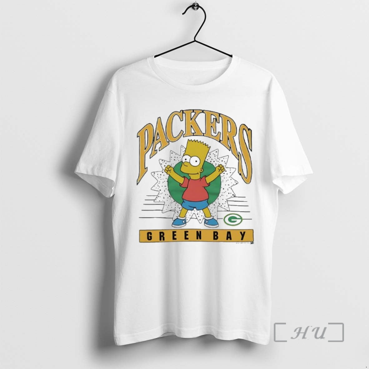 Officials Bart Simpson X Green Bay Packers Graphic T-Shirts, Hoodie, Sweatshirt | InkNestWear.com