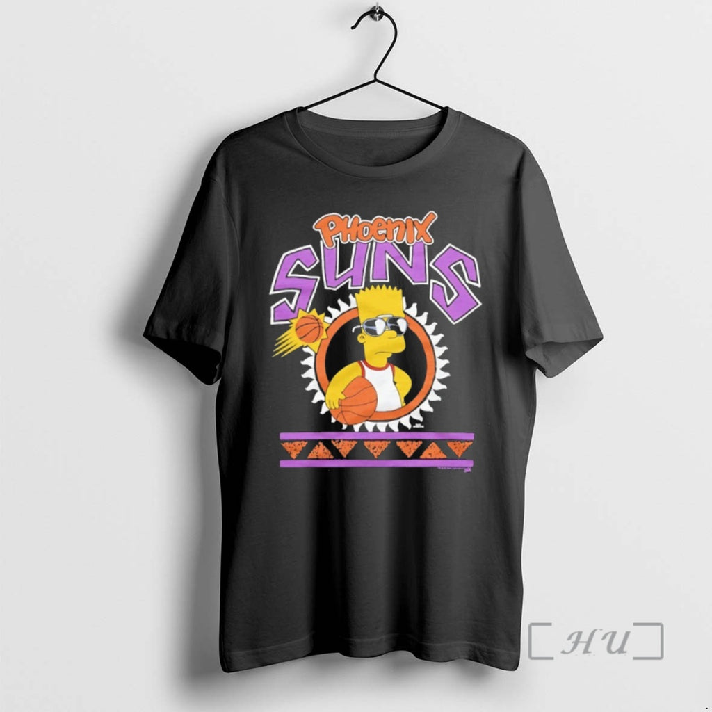 Officials Bart Simpson X Phoenix Suns Basketball T-Shirts, Hoodie, Sweatshirt | InkNestWear.com