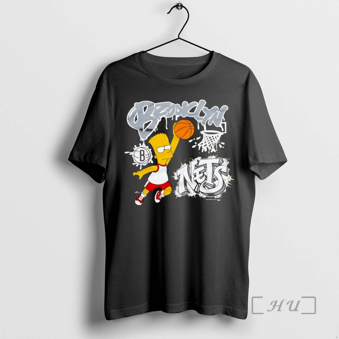 Officials Bart Simpsons Brooklyn Nets Nba Cartoon T-Shirts, Hoodie, Sweatshirt | InkNestWear.com