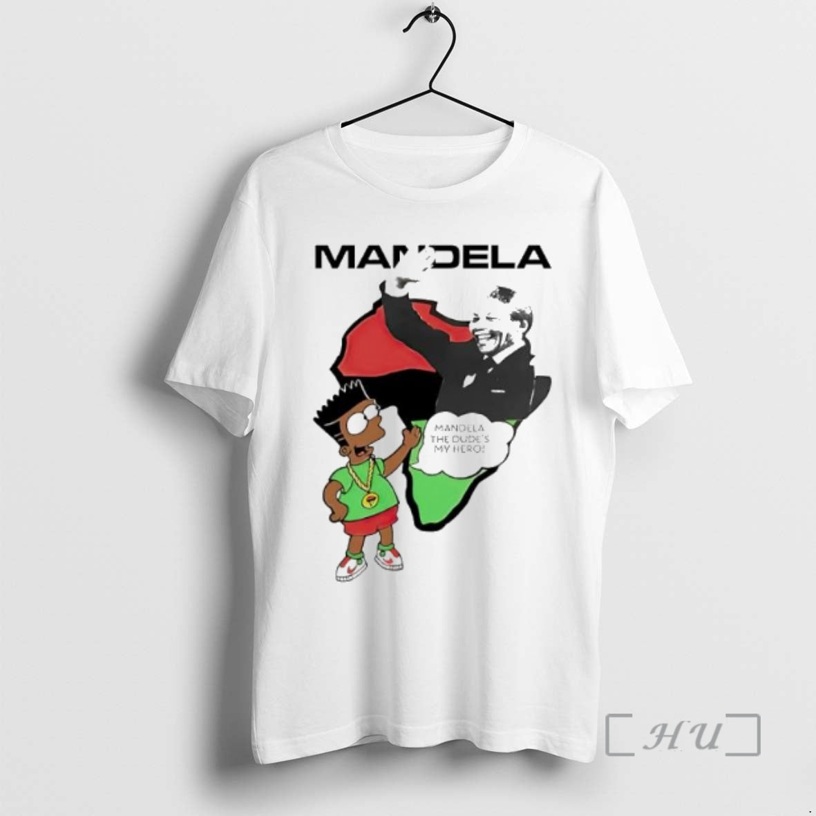 Officials Bart Simpsons Mandela The Dudes My Hero T-Shirts, Hoodie, Sweatshirt | InkNestWear.com