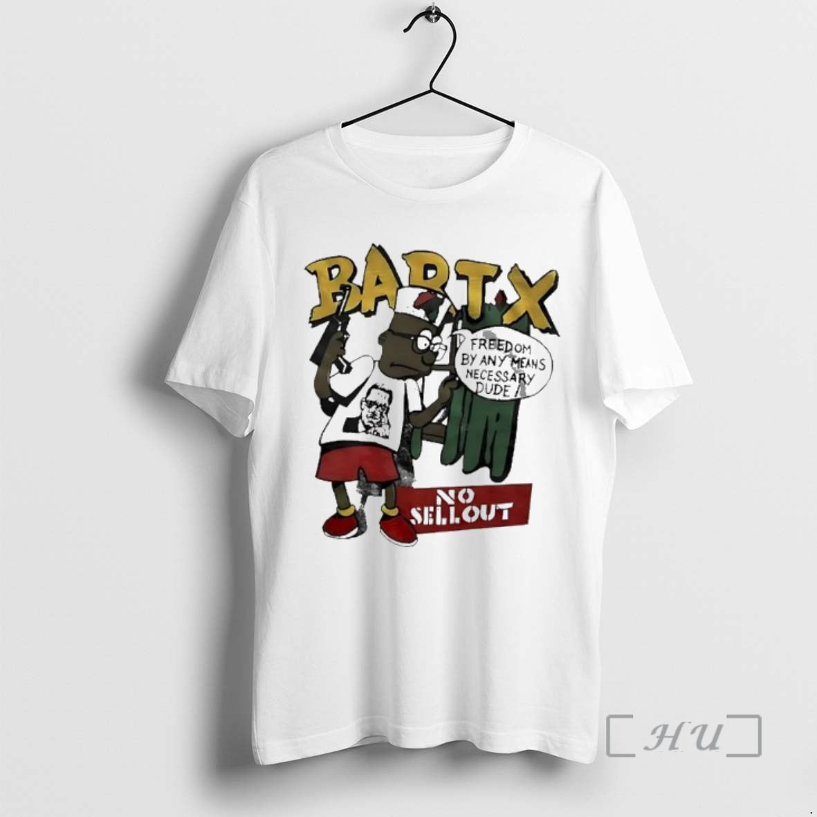 Officials Bartx No Sellout Freedom By Any Means Necessary Dude T-Shirts, Hoodie, Sweatshirt | InkNestWear.com