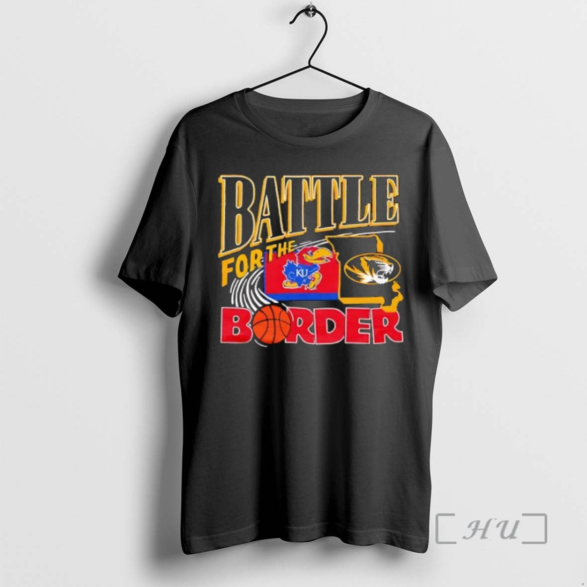 Officials Battle For The Border Ku Mizzou Basketball Style T-Shirts, Hoodie, Sweatshirt | InkNestWear.com