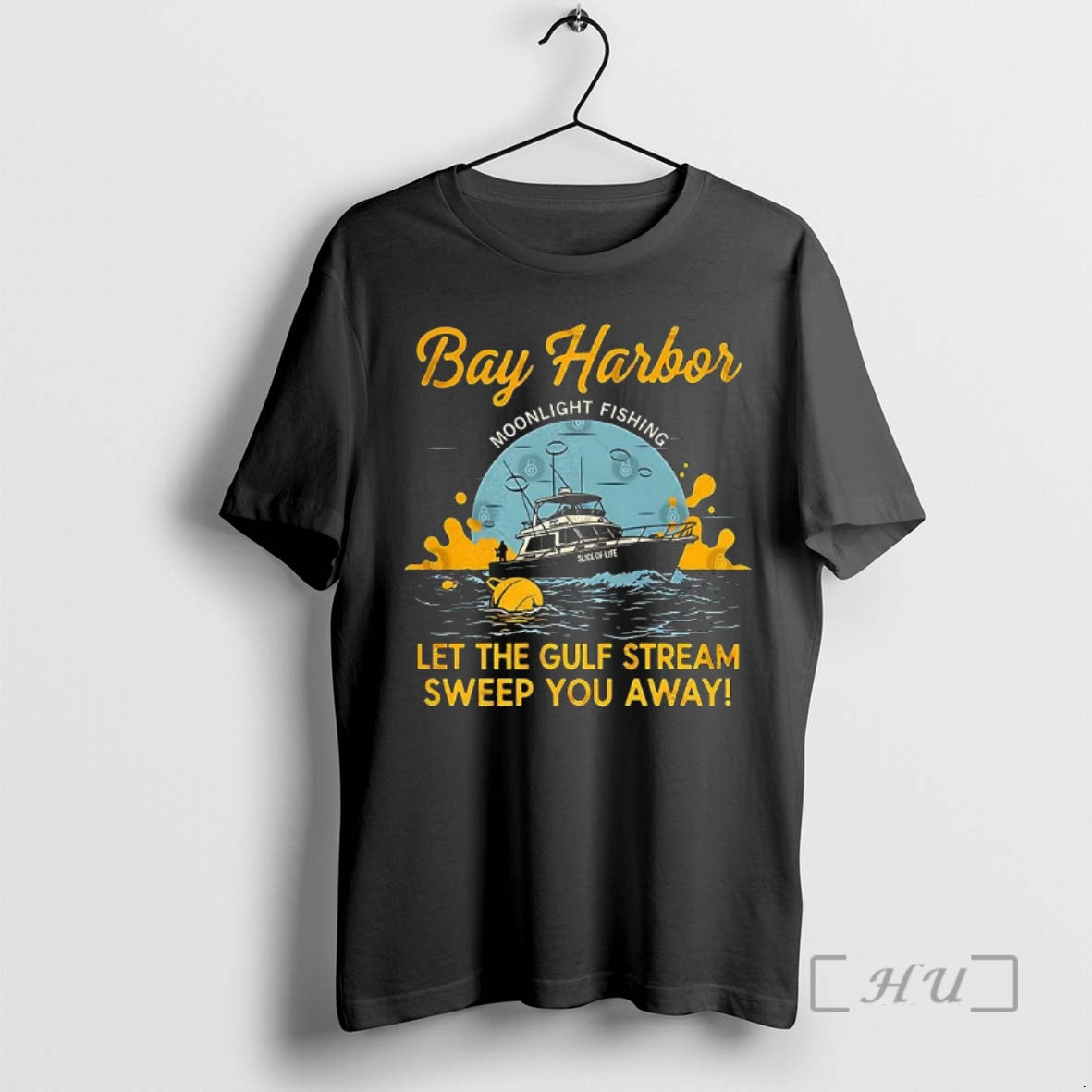Officials Bay Harbor Let The Gulf Stream Sweep You Away T-Shirts, Hoodie, Sweatshirt | InkNestWear.com
