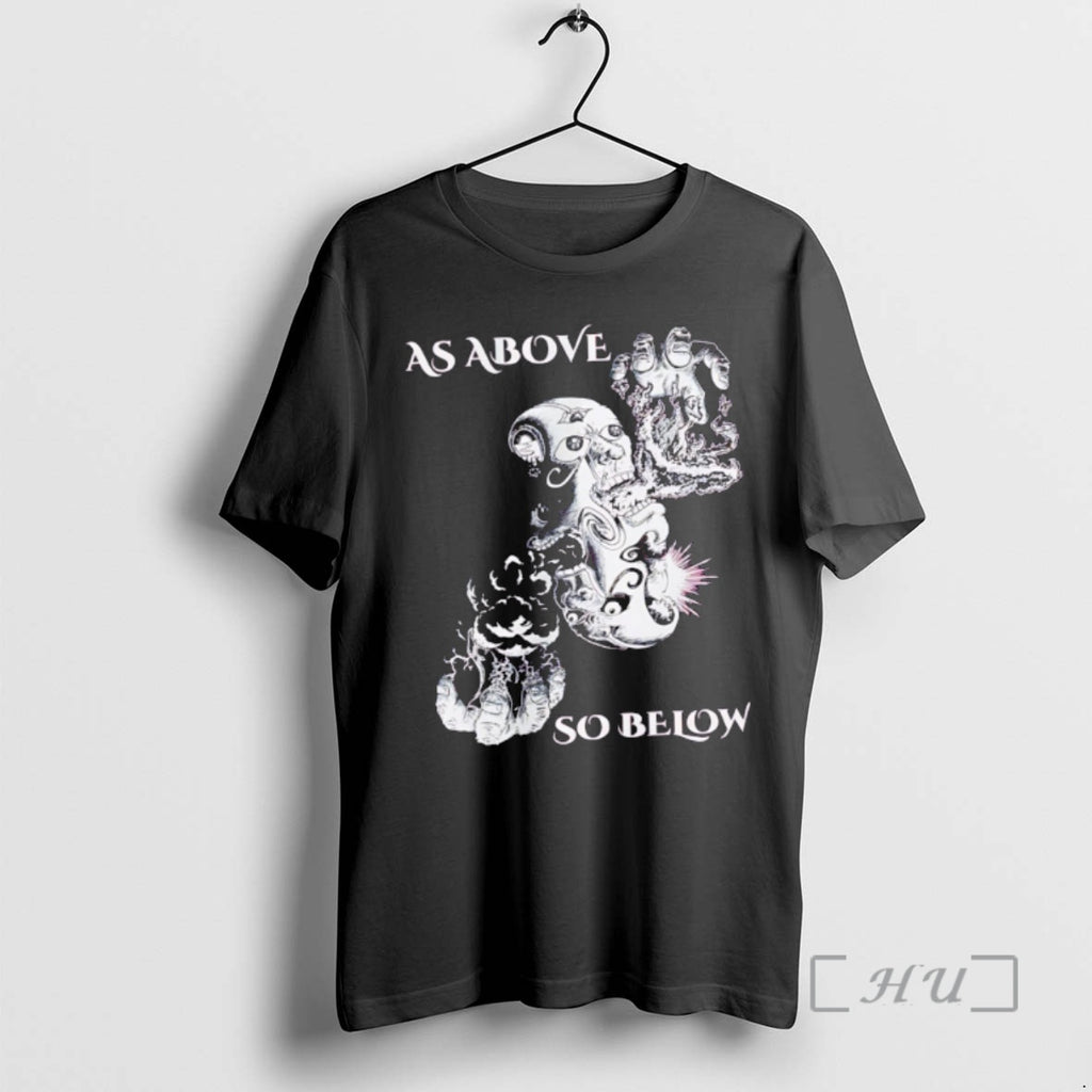 Officials Best As Above So Below Skull T-Shirts, Hoodie, Sweatshirt | InkNestWear.com
