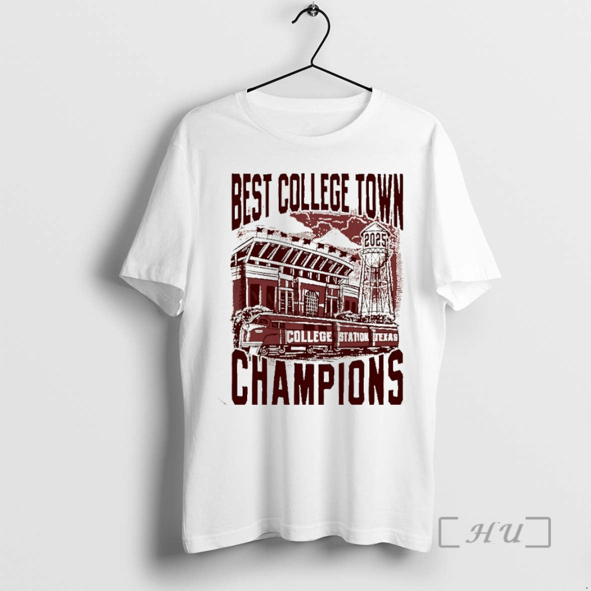 Officials Best College Town 2025 Champions College Station Texas Christmas T-Shirts, Hoodie, Sweatshirt | InkNestWear.com