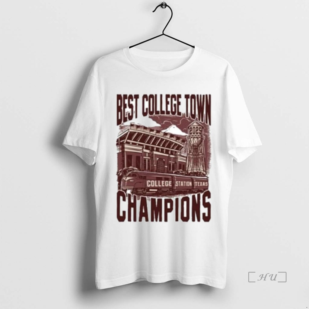 Officials Best College Town 2025 Circle White T-Shirts, Hoodie, Sweatshirt | InkNestWear.com