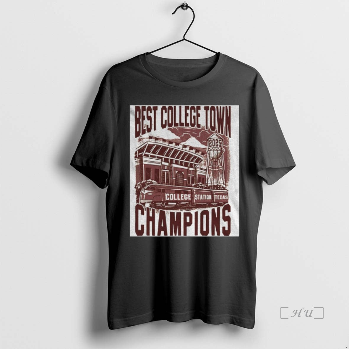 Officials Best College Town Champions 2025 College Station Texas T-Shirts, Hoodie, Sweatshirt | InkNestWear.com