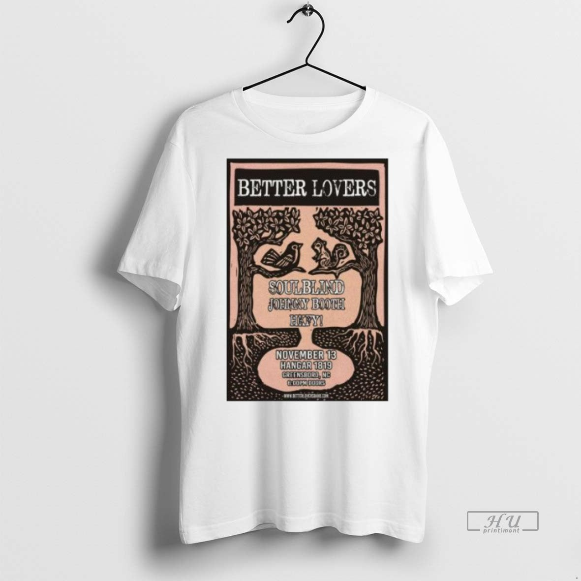 Officials Better Lovers Hangar 1819 Greensboro Nc Nov 13 2025 Circle White Premium T-Shirts, Hoodie, Sweatshirt