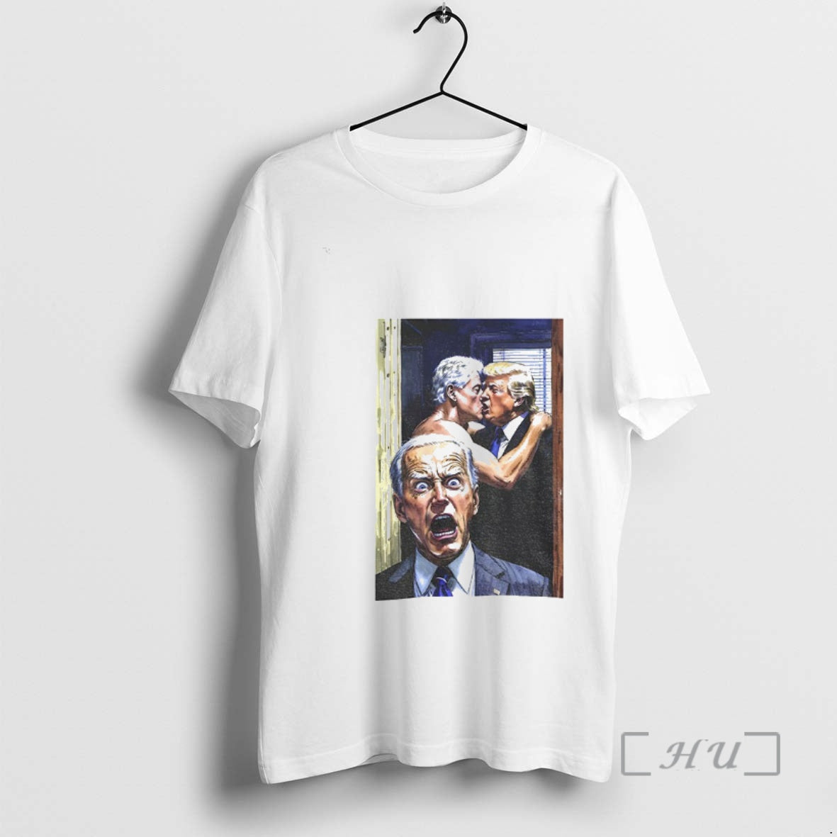 Officials Biden Is Shocked Trump X Bubba Yaoi Political Satire T-Shirts, Hoodie, Sweatshirt | InkNestWear.com