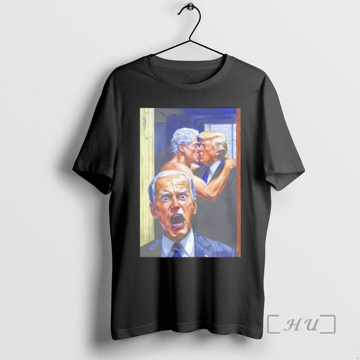 Officials Biden Shocked Awkward Drama Bubba Trump Bill Clinton Vs Donald Trump Premium T Shirts Hoodie, Sweatshirt