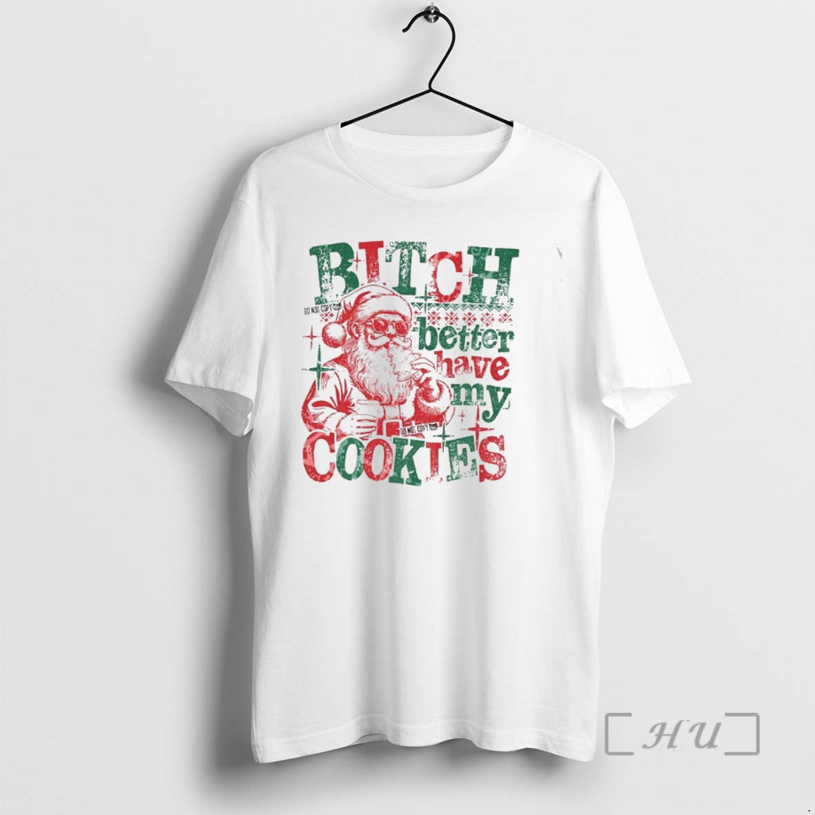 Officials Bitch Better Have My Cookies Santa Claus Funny Christmas T-Shirts, Hoodie, Sweatshirt | InkNestWear.com