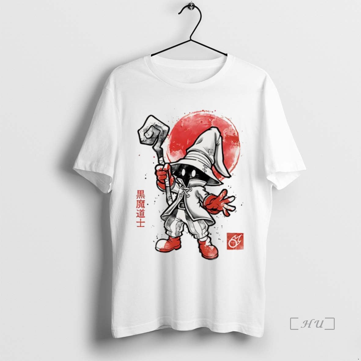 Officials Black Mage Sumi E Video Game T-Shirts, Hoodie, Sweatshirt | InkNestWear.com