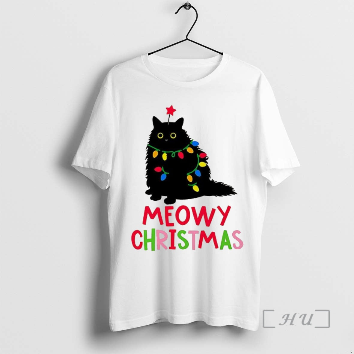 Officials Black Cat Meowy Christmas T-Shirts, Hoodie, Sweatshirt | InkNestWear.com