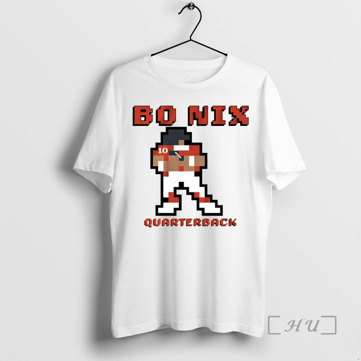 Officials Bo Nix Quarterback Baller Pixel Broncos T Shirt Sweater