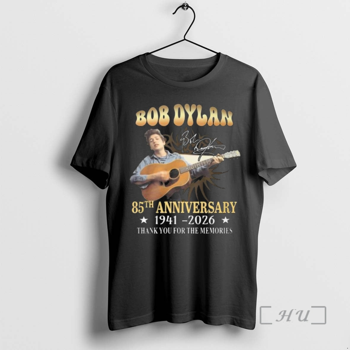 Officials Bob Dylan 85th Anniversary 1941 2026 Signatures Thank You For The Memories Premium T-Shirts, Hoodie, Sweatshirt