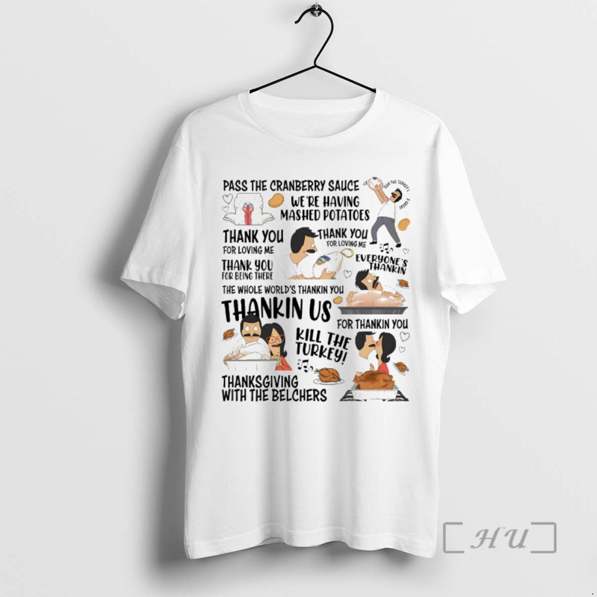 Officials Bobs Burgers Thanksgiving Song Linda Belcher Song Happy Thanksgiving T-Shirts, Hoodie, Sweatshirt | InkNestWear.com