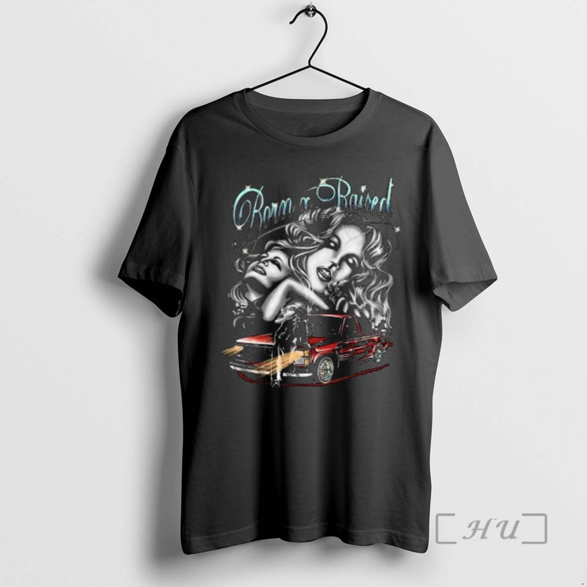 Officials Born X Raised Late Night Circle Black T-Shirts, Hoodie, Sweatshirt | InkNestWear.com