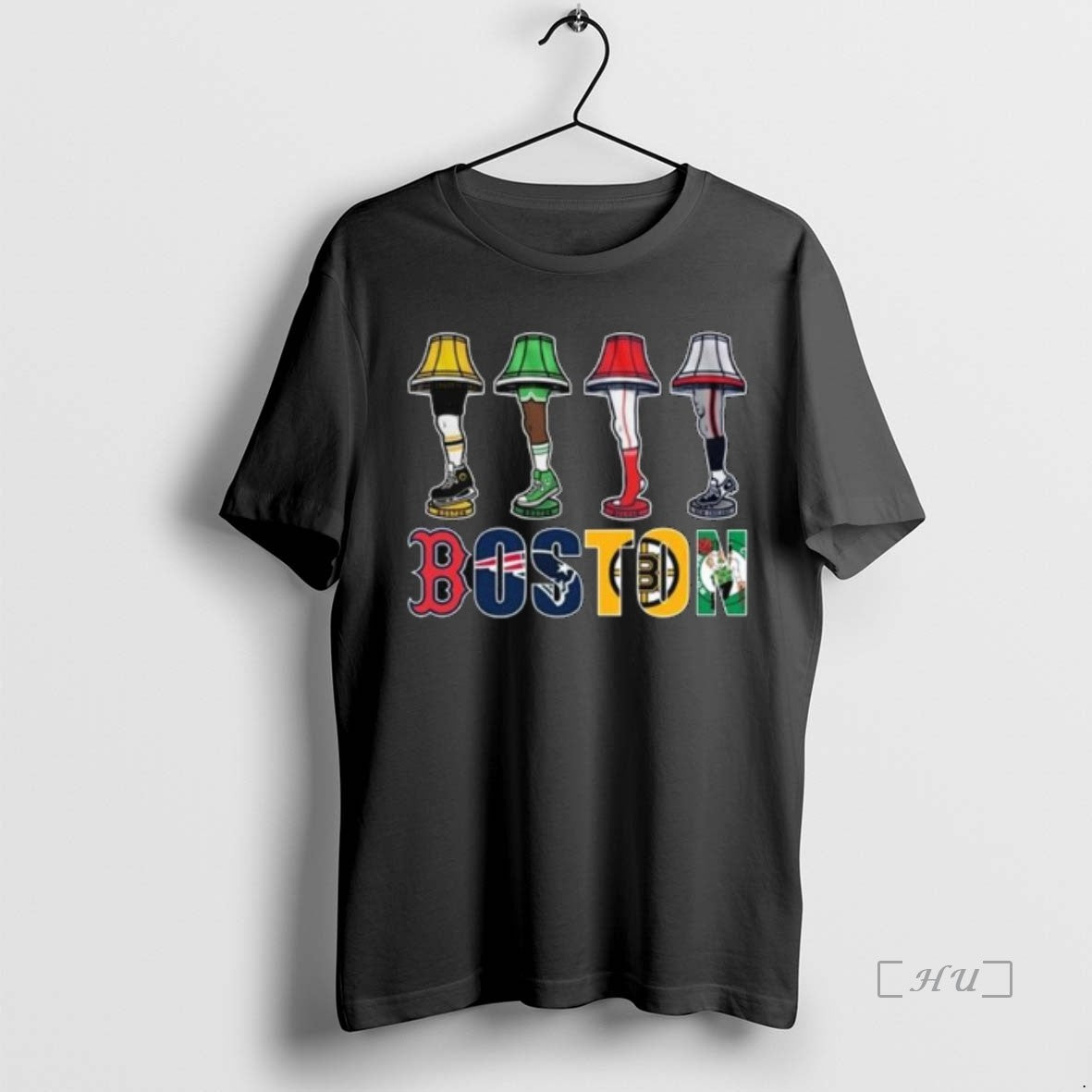 Officials Boston City Sports Holiday Leg Lamp 2025 Long Sleve T-Shirts, Hoodie, Sweatshirt | InkNestWear.com