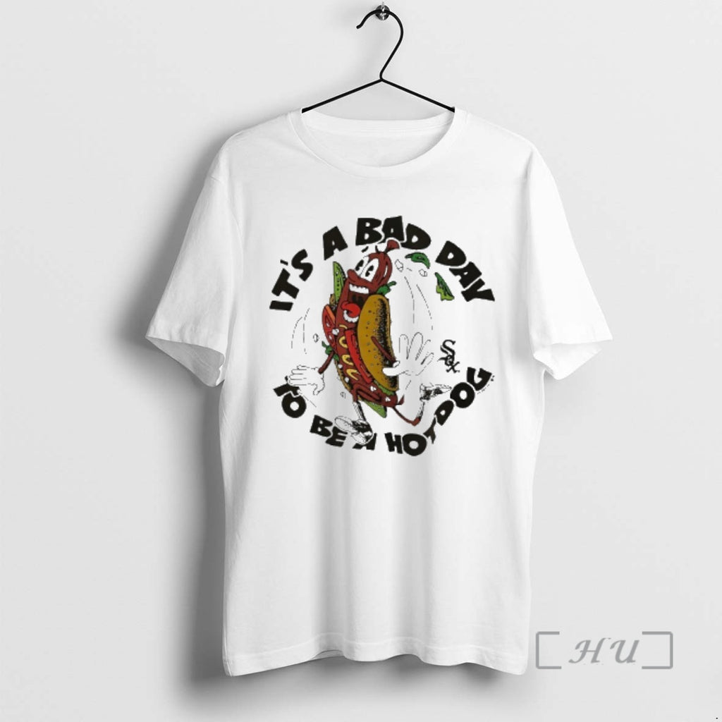 Officials Boston White Sox Its A Bad Day To Be A Hotdog Premium T Shirts
