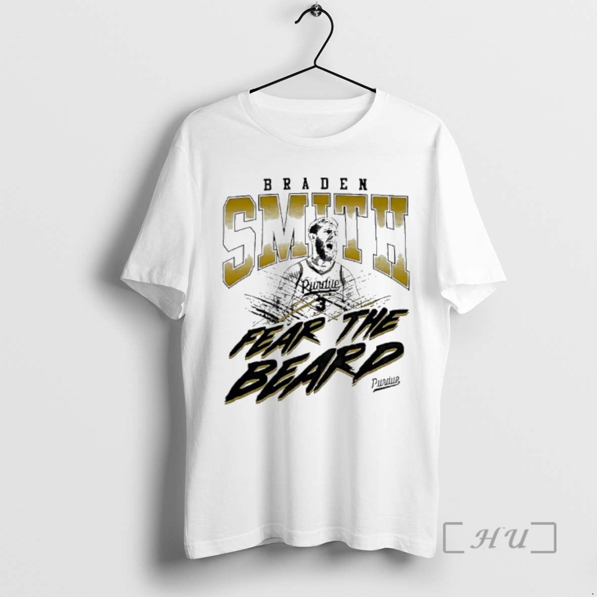 Officials Braden Smith Fear The Beard Purdue Boilermakers Basketball T-Shirts, Hoodie, Sweatshirt | InkNestWear.com