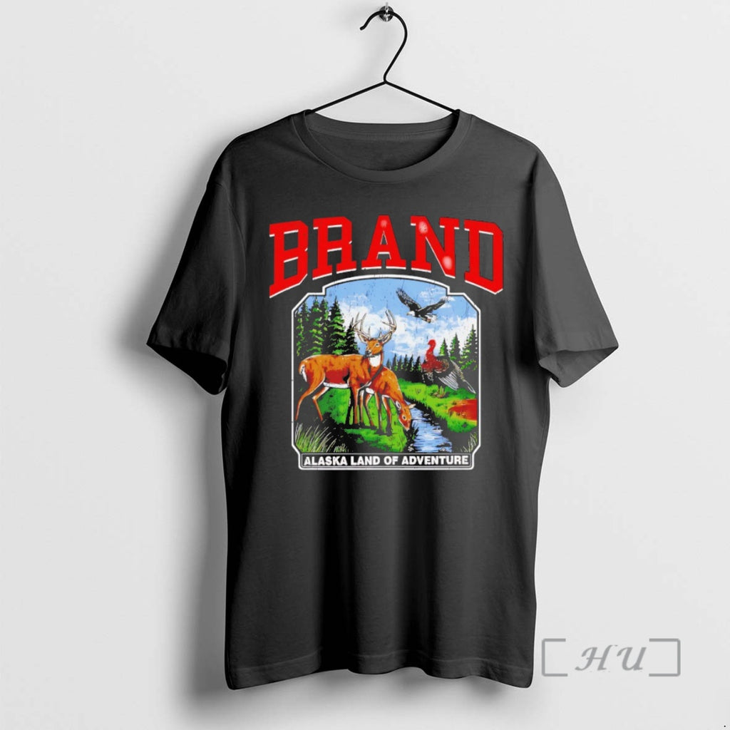Officials Brand Alaska Land Of Adventure 2025 T-Shirts, Hoodie, Sweatshirt | InkNestWear.com