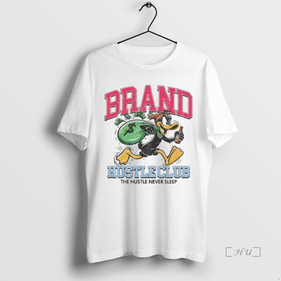 Officials Brand Hustle Club The Hustle Never Sleep T-Shirts, Hoodie, Sweatshirt | InkNestWear.com