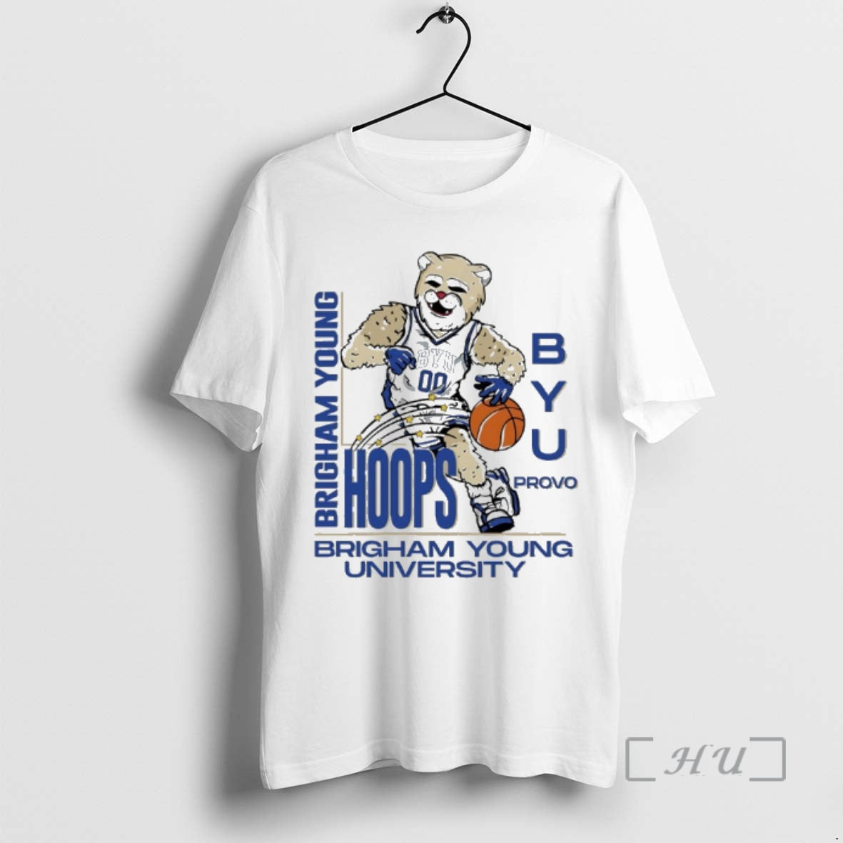 Officials Brigham Young University Brigham Young Hoops Byu Provo Cosmo The Cougar Mascot Premium T-Shirts, Hoodie, Sweatshirt