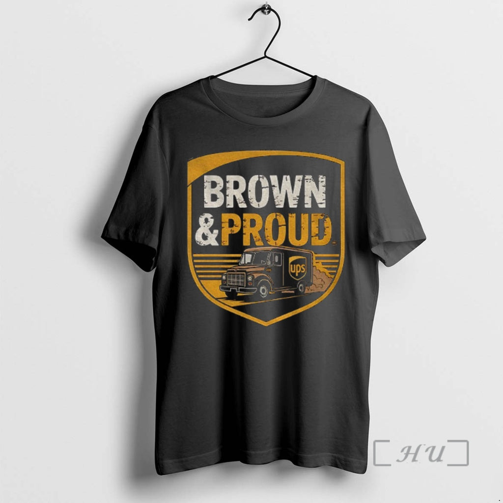 Officials Brown Proud Ups Vintage Ups Driver Pride T-Shirts, Hoodie, Sweatshirt | InkNestWear.com