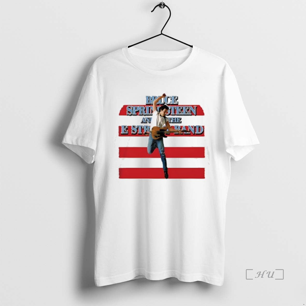 Officials Bruce Springsteen And The E Street Band Born In The Usa Pose Premium T-Shirts, Hoodie, Sweatshirt | InkNestWear.com