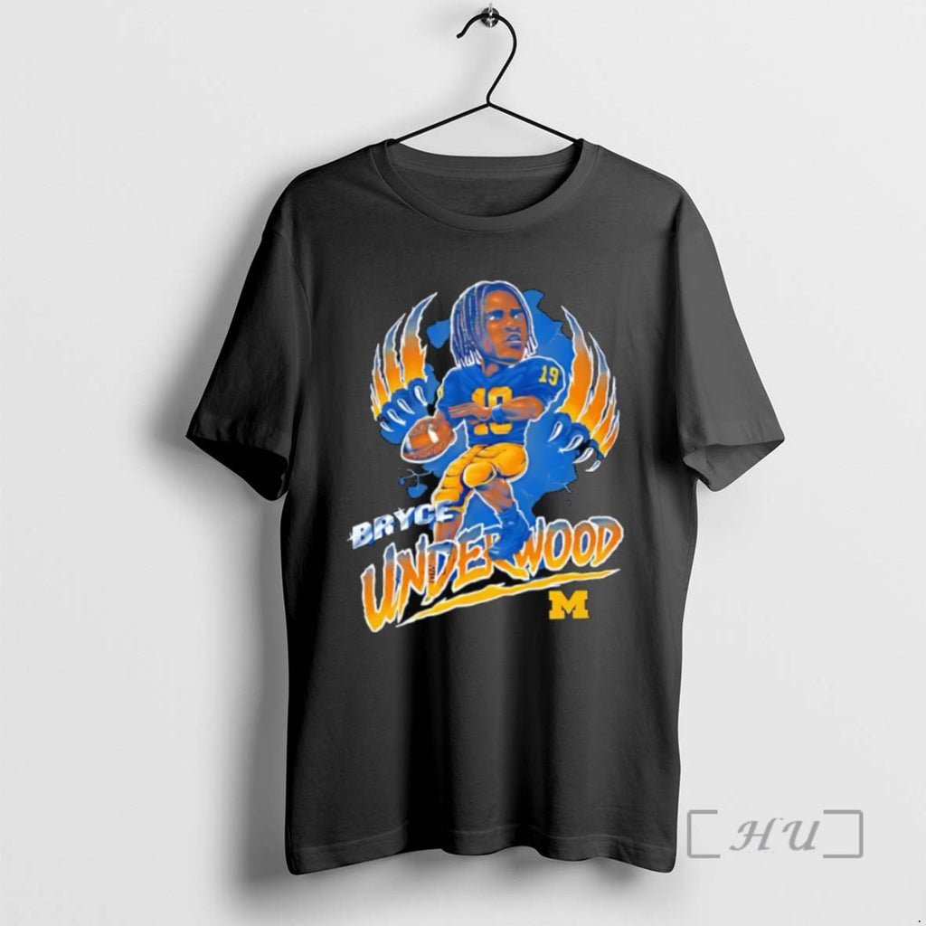 Officials Bryce Underwood Michigan Wolverines 19 Player T Shirt Sweater