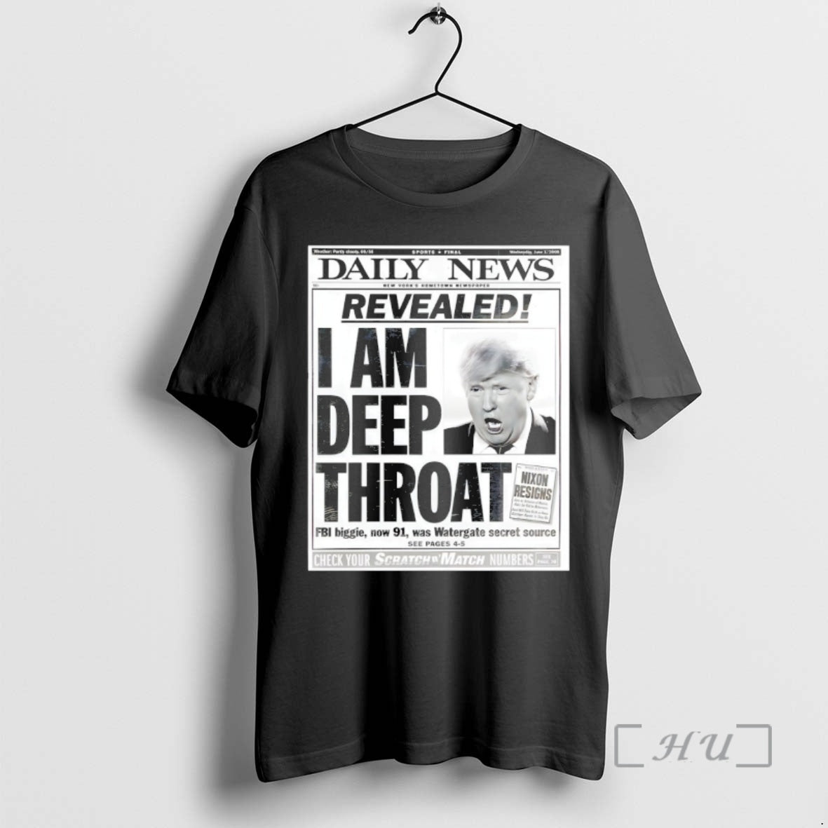 Officials Bubba Trump Daily News Revealed I Am Deep Throat T-Shirts, Hoodie, Sweatshirt | InkNestWear.com