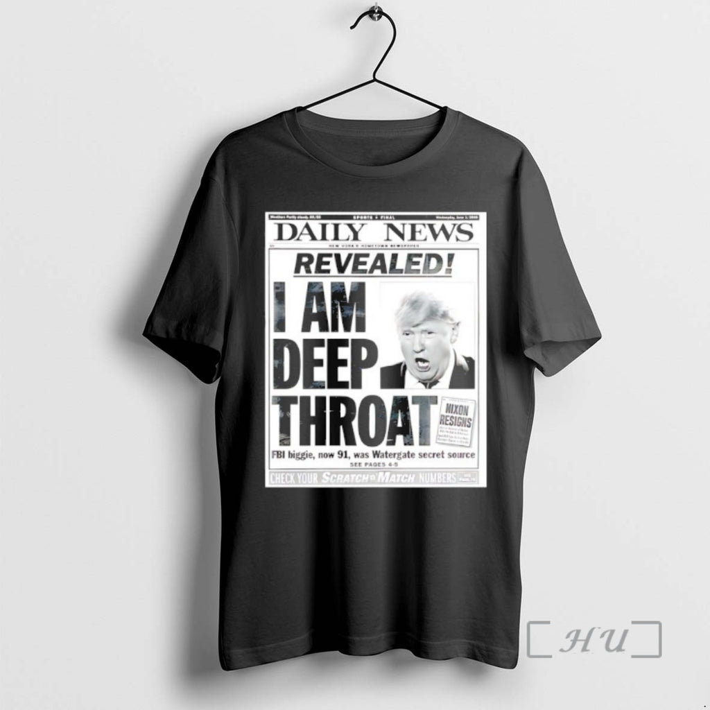 Officials Bubba Trump I Am Deep Throat News T-Shirts, Hoodie, Sweatshirt | InkNestWear.com