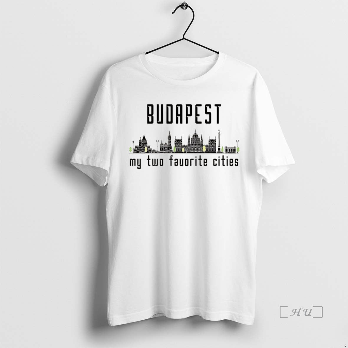 Officials Budapest My Two Favorite Cities Skyline T-Shirts, Hoodie, Sweatshirt | InkNestWear.com