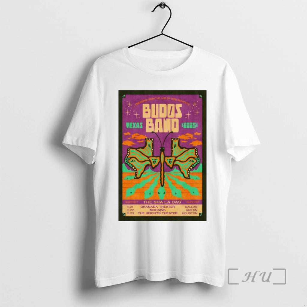 Officials Budos Band Tx Tour 2025 11 21 Granada Theater Dallas 11 22 Mohawk Austin T-Shirts, Hoodie, Sweatshirt