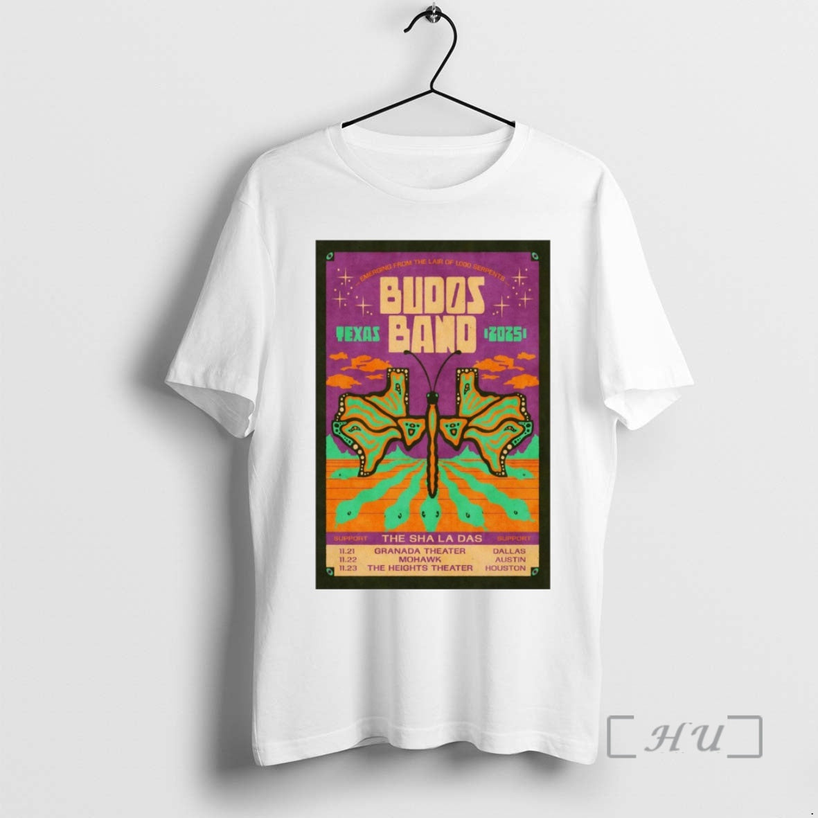 Officials Budos Band Tx Tour 2025 11 21 Granada Theater Dallas 11 22 Mohawk Austin T-Shirts, Hoodie, Sweatshirt