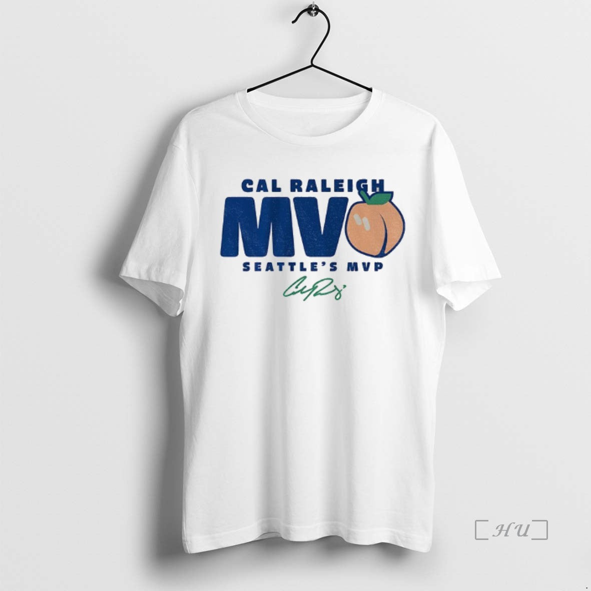 Officials Cal Raleigh Seattle Mariners Mlb Baseball Mvp Peach Signature T-Shirts, Hoodie, Sweatshirt | InkNestWear.com