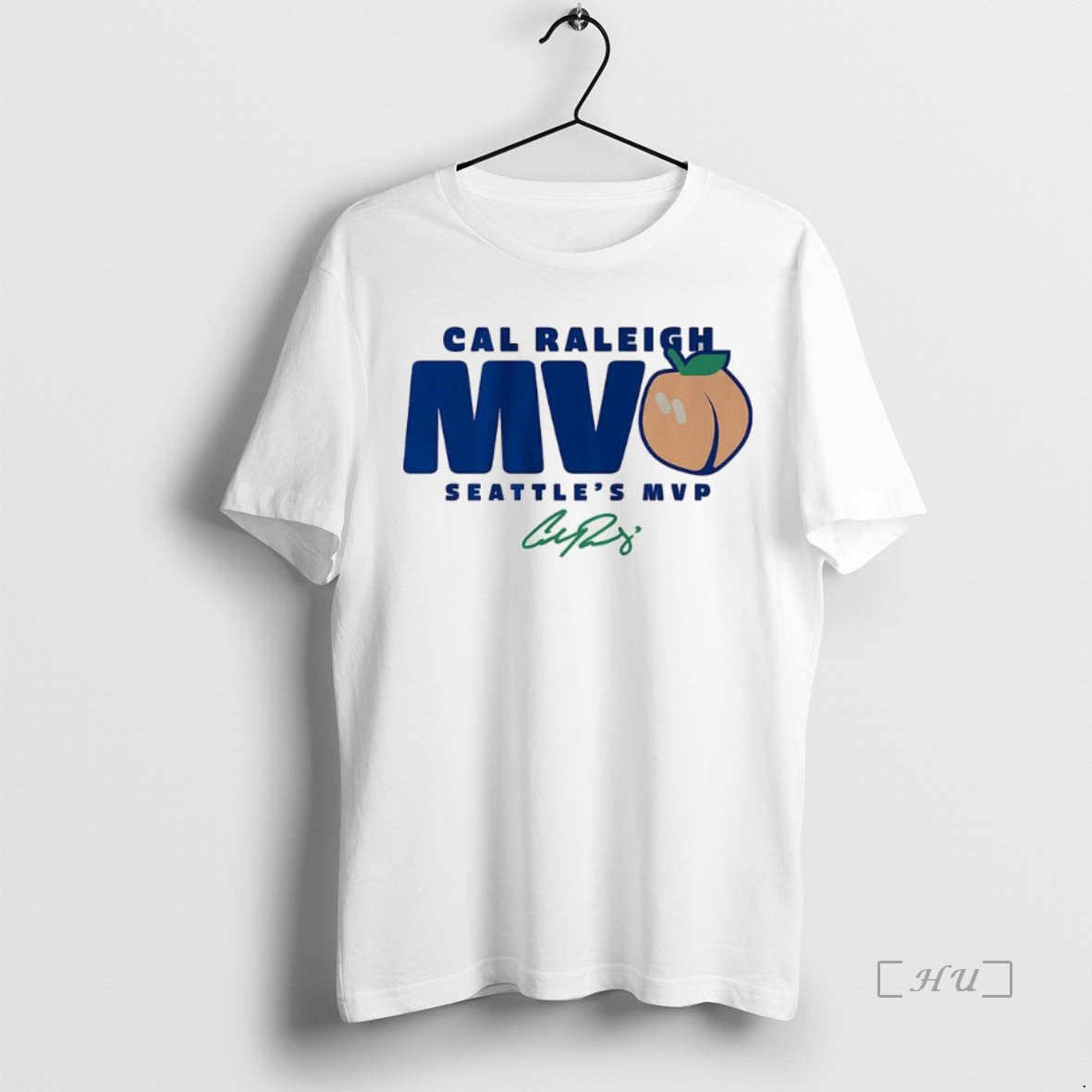 Officials Cal Raleigh Seattle Mariners Baseball Seattles Mvpeach Signature T-Shirts, Hoodie, Sweatshirt | InkNestWear.com