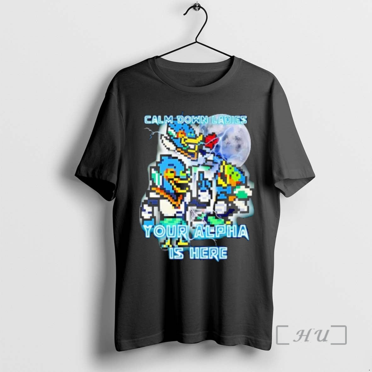 Officials Calm Down Your Alpha Is Here Art T-Shirts, Hoodie, Sweatshirt | InkNestWear.com
